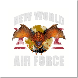 New World Air Force Posters and Art